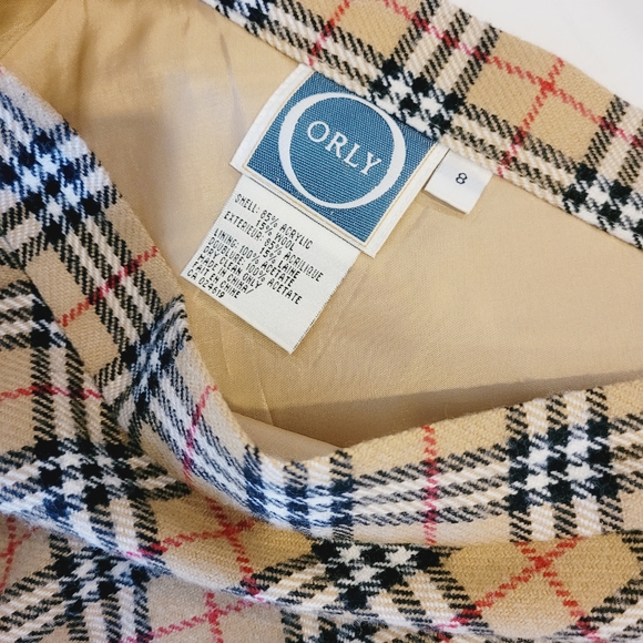 ORLY SKIRT SZ 8 85% ACRYLIC 15%WOOL - Picture 11 of 13